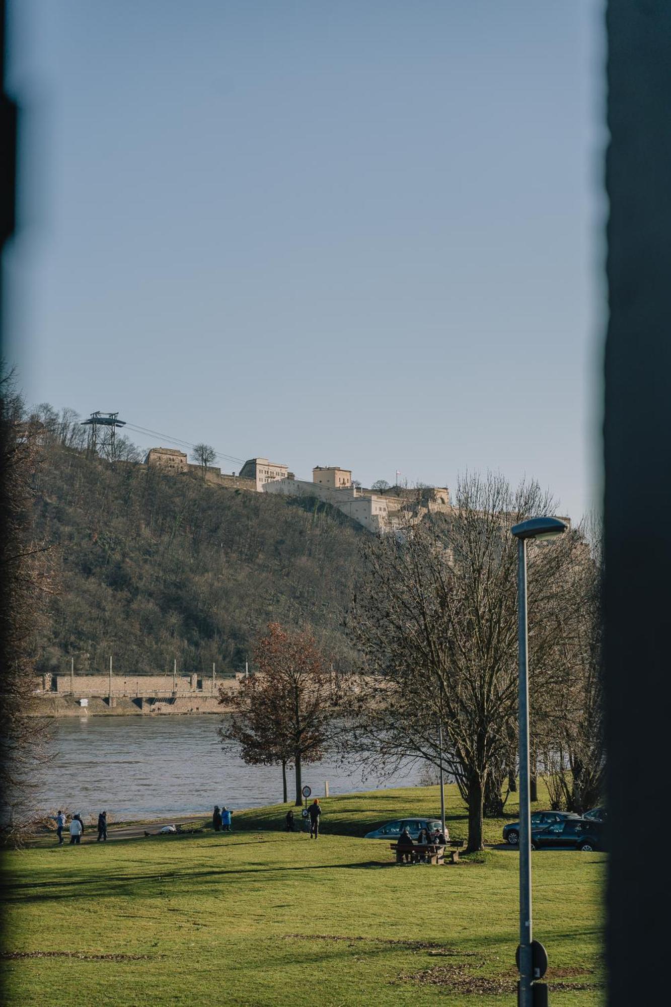 Gemuetliche Rheinblick Residenz Leilighet Koblenz  Eksteriør bilde